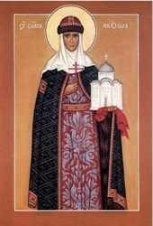 Icon of St Olga