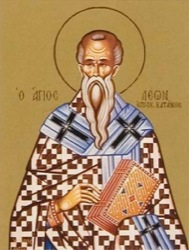 Icon of St. Leo