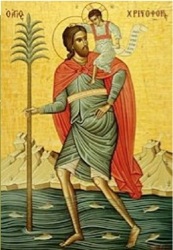 Icon of St. Christopher